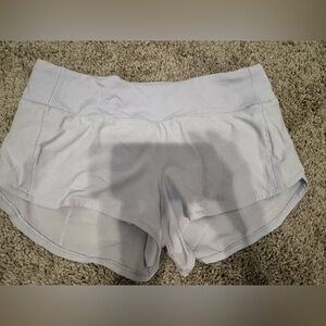 Women's white Lululemon Shorts